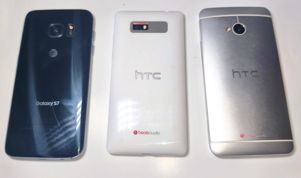 Телефоны HTC, Samsung, Lenovo