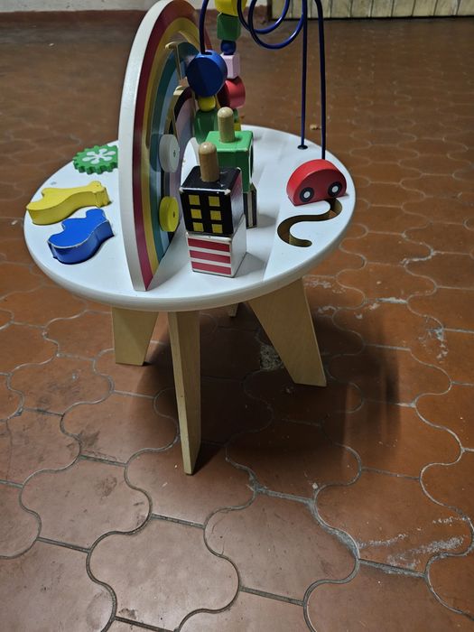 Mesas actividades criança