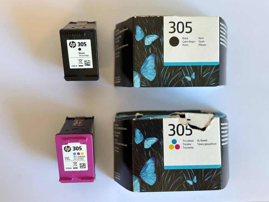 Cartuchos HP 305 Originais (Preto + Colorido) – Novos