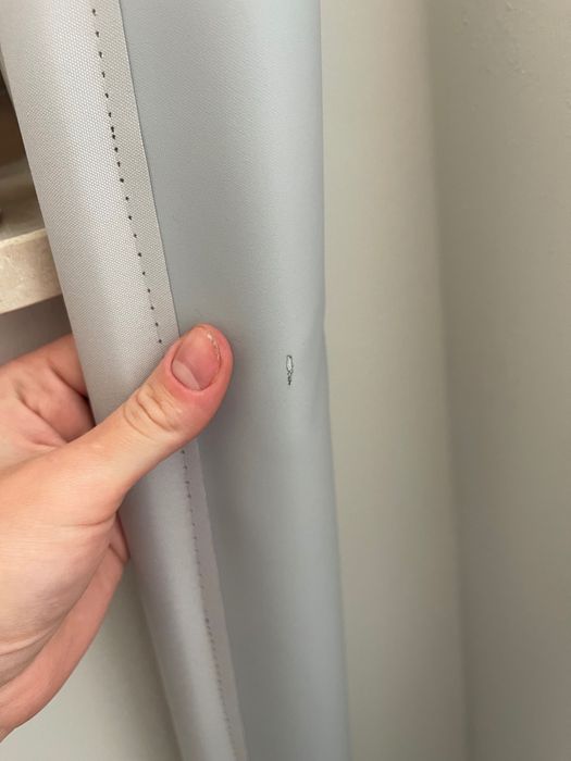 Nowe rolety blackout szare 155-170