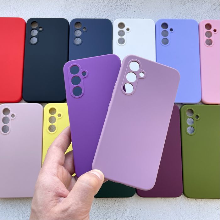 Чохол Silicone case ТОП якість Samsung A55 | Чехол Самсунг Гелекси А55
