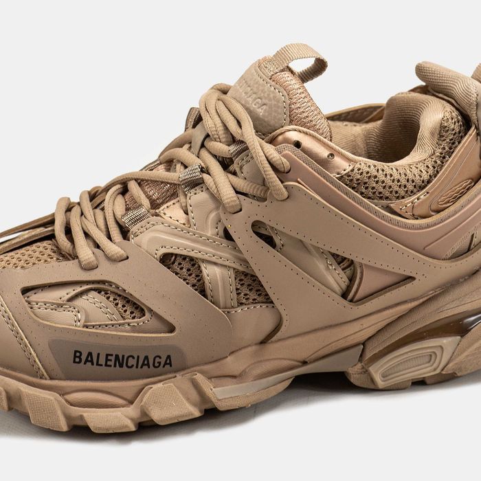 Женские кроссовки Balenciaga Track Brown Premium. 36-41