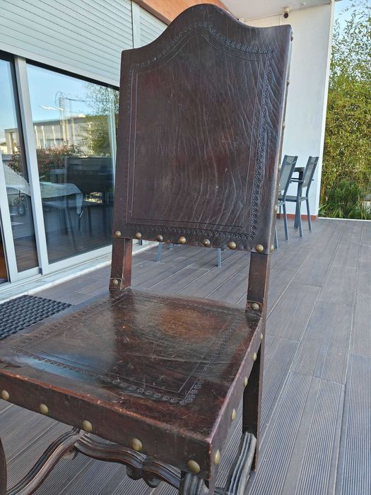 Cadeiras de sala de jantar Estilo colonial clássico (8 unidades )