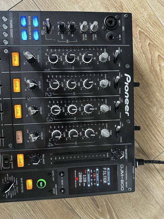 Pionner DJM-800 DJ mixer ミキサー 中古品】PIONEER/DJミキサー/DJM-800 -DJ機材アナログレコード