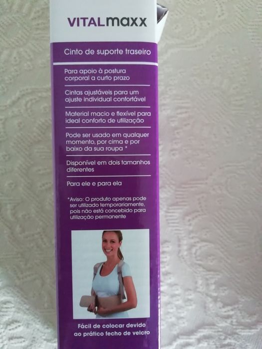 Cinto de Suporte, para Apoio à Postura, NOVO