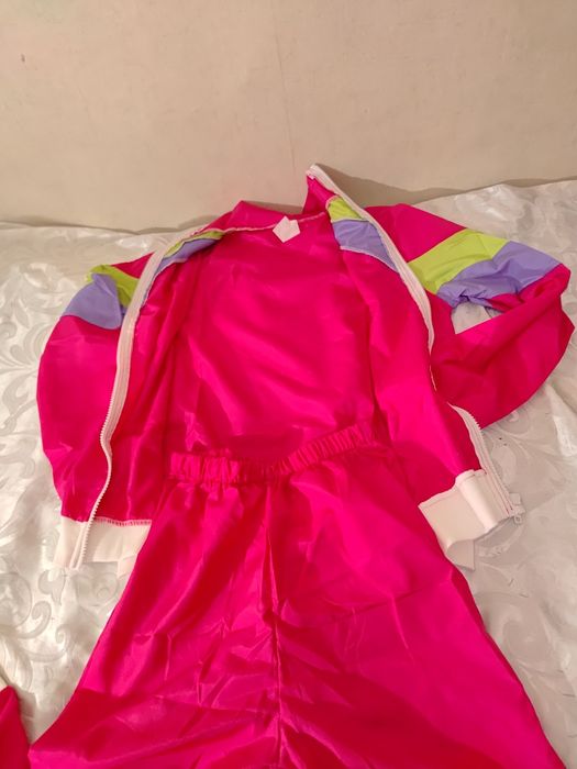 Strój przebranie dresiarz dresiara lata 80/90 rozmiar 150 cm uniseks