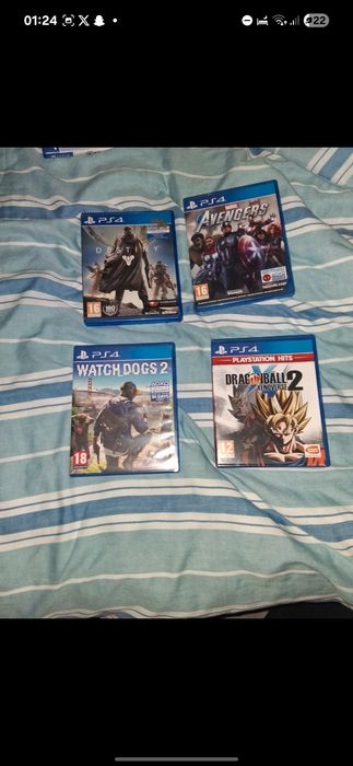 Ps4 slim com 15 jogos incluídos