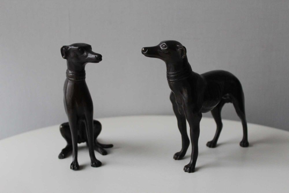 Собака, віденська бронза, Австрія, пара