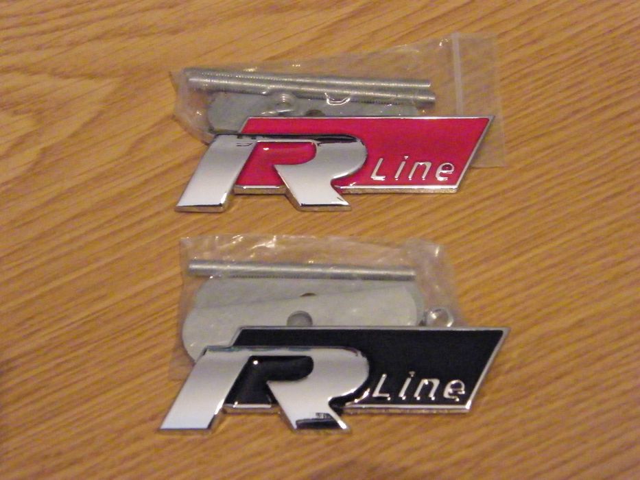 Símbolos VW R-LINE volante | Emblemas Volkswagen | Porta chaves