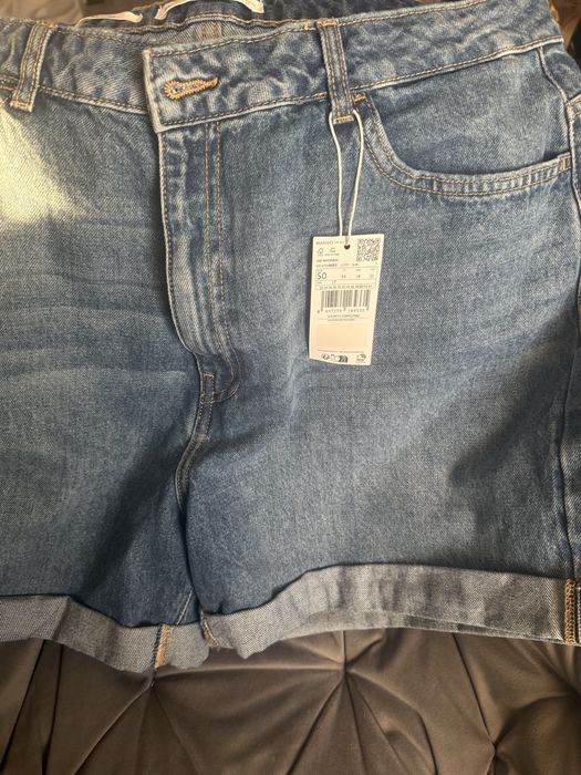 Джинсовые шорты Mango