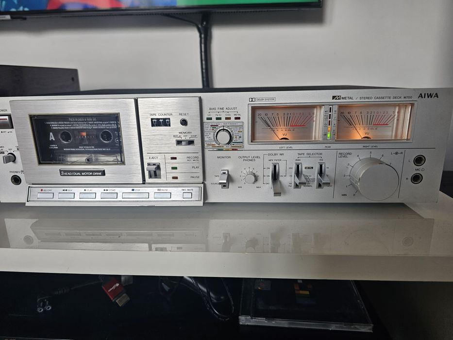 Magnetofon AIWA AD-M700E 3 głowice po serwisie
