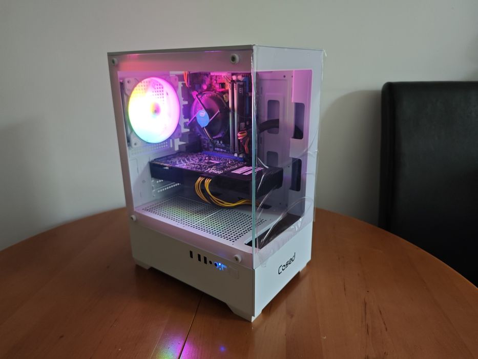 Komputer gamingowy Intel i5 GTX 970 SSD RGB e-sport akwarium