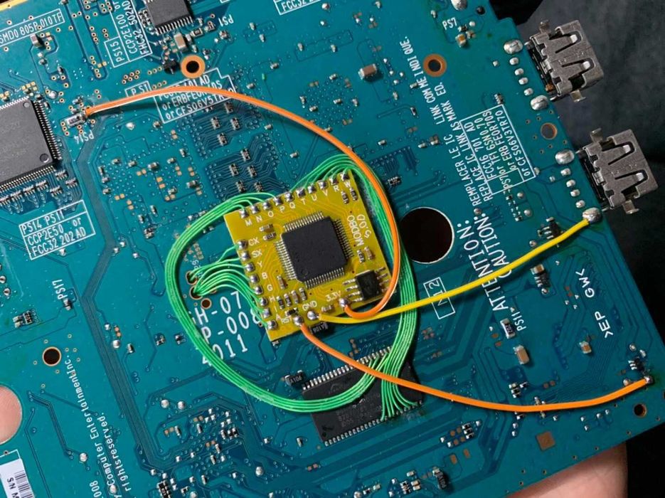 Modchip Modbo 5.0 do konsoli PS2
