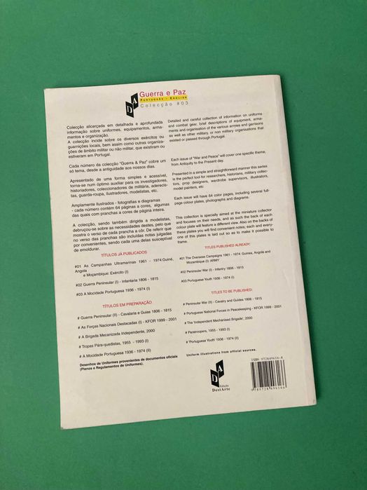 Livro da Mocidade Portuguesa Colecção Guerra e Paz Edição DestArte