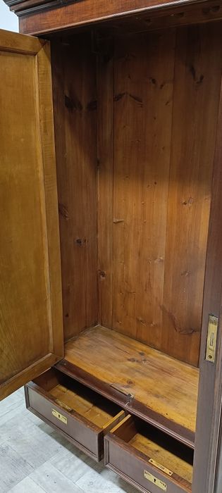 szafa mieszczańska drewniana eklektyczna stara koniec XIXw