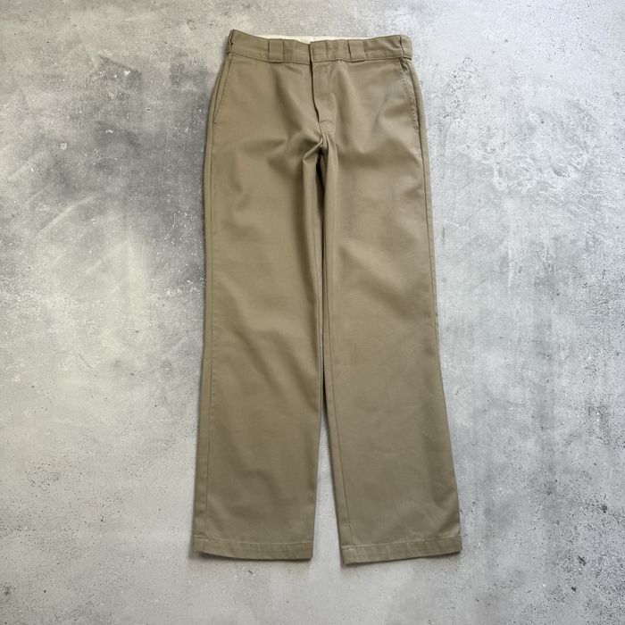 Dickies 874 Прямі Чіноси Штани Бежеві Розмір W32 L32