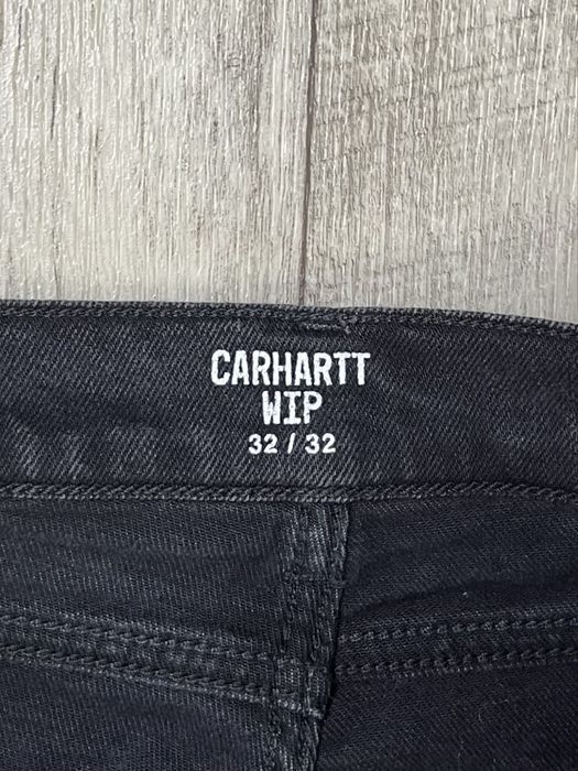 Carhartt WIP штаны джинсы 32/32 размер черные