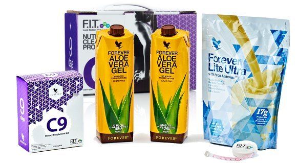 Kit de Nutrição Forever CLEAN 9