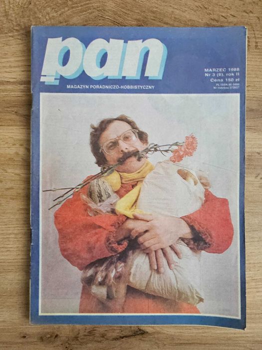 Magazyn Poradniczo-Hobbistyczny PAN 3 (6) marzec 1988 - polski Playboy