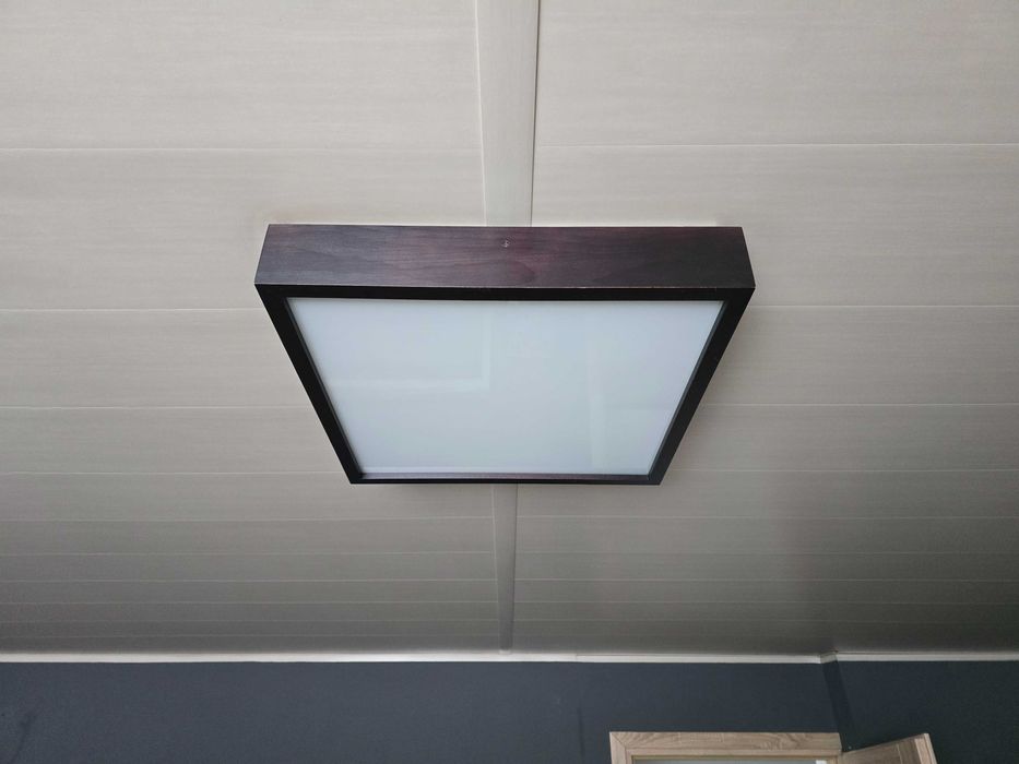 Lampa sufitowa kwadrat