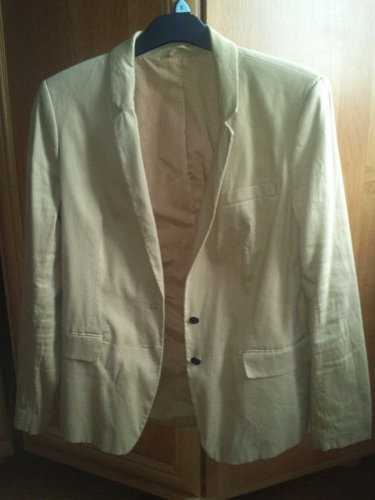 Żakiet beżowy marynarka dzień kobiet codzień jasnobrązowa brązowa Next