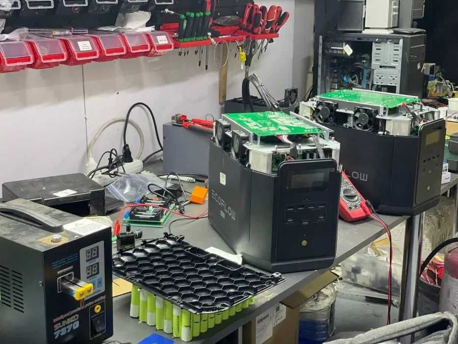 Ремонт зарядных станций EcoFlow DELTA | RIVER | BLUETTI | Харьков