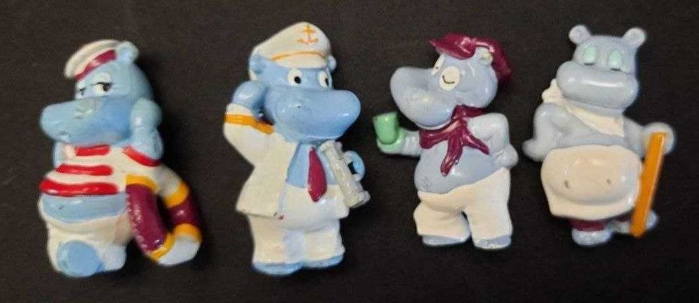 Коллекции игрушек Киндер. Капитан Врунгель, Бегемотики, Пираты