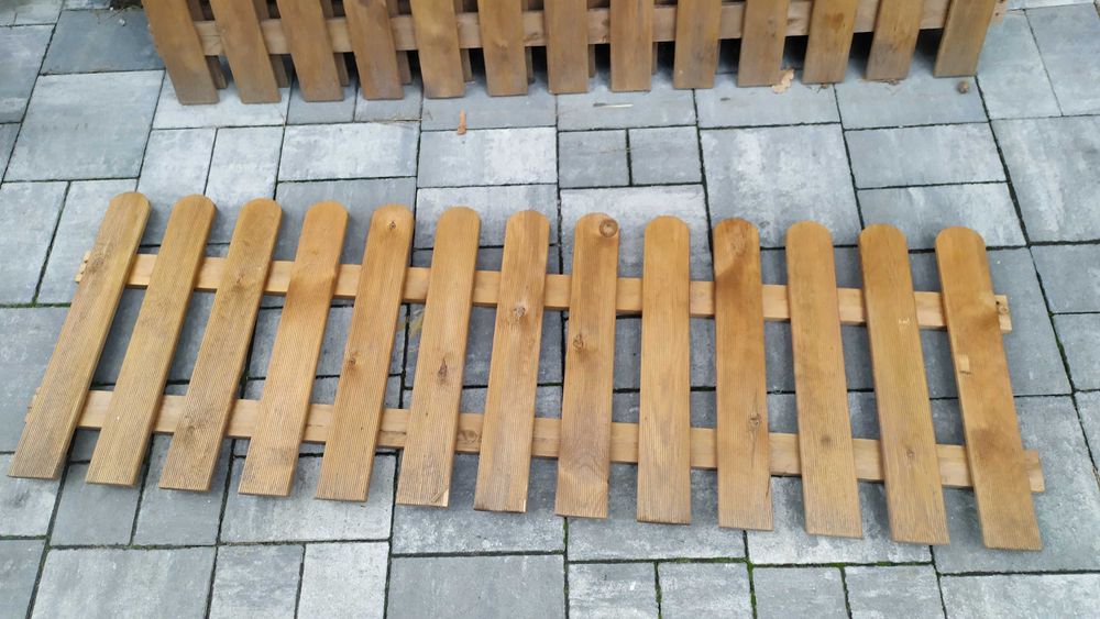 Płotek drewniany sztachety 180x60