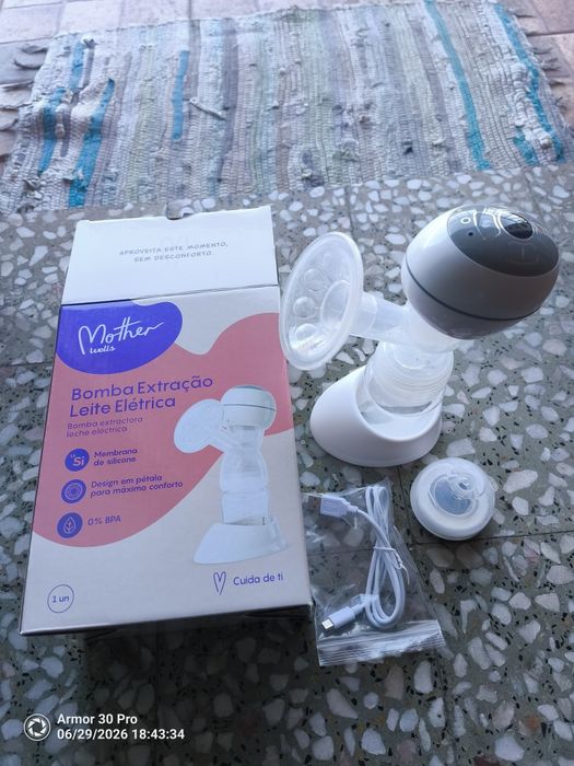 Bomba extração leite elétrica