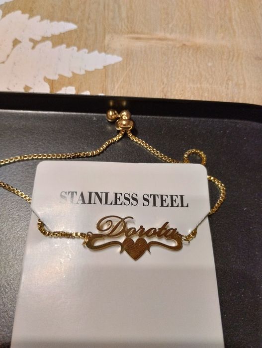 Bransoletka imienna Dorota