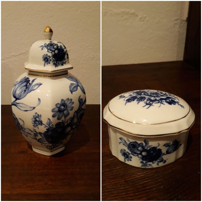 Pote e guarda jóias porcelana Aveiro