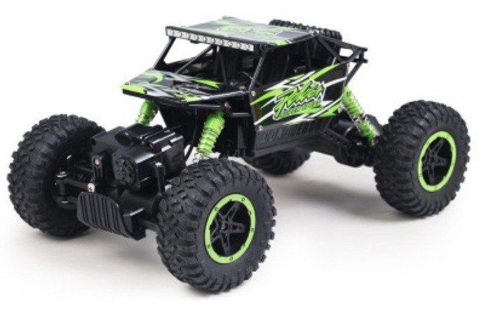 Rock Crawler  Auto zdalnie sterowane na pilota 1:18 2.4Ghz - Zielony