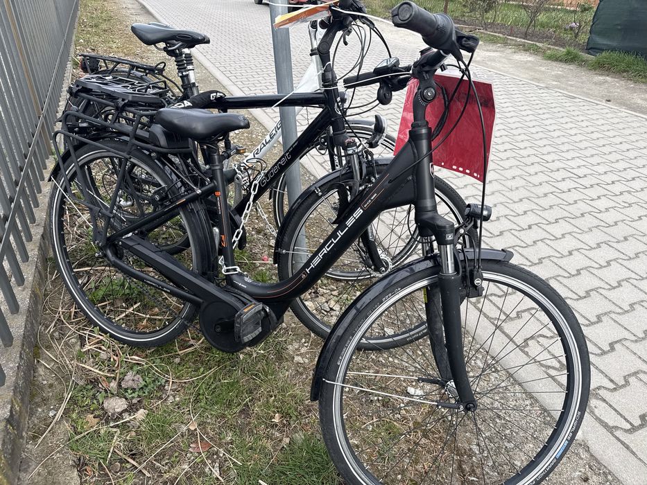 Rower elektryczno  hercules Bosch
