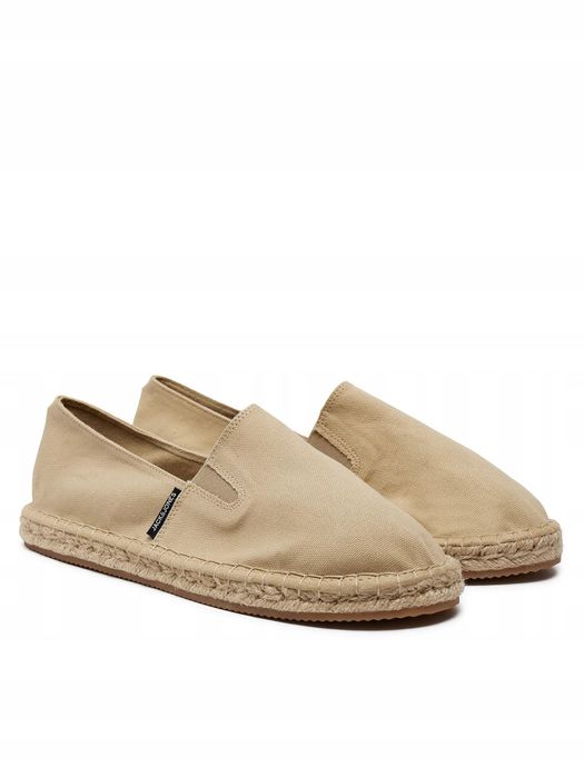 Jack jones espadryle beżowe wsuwane męskie 41 16ia