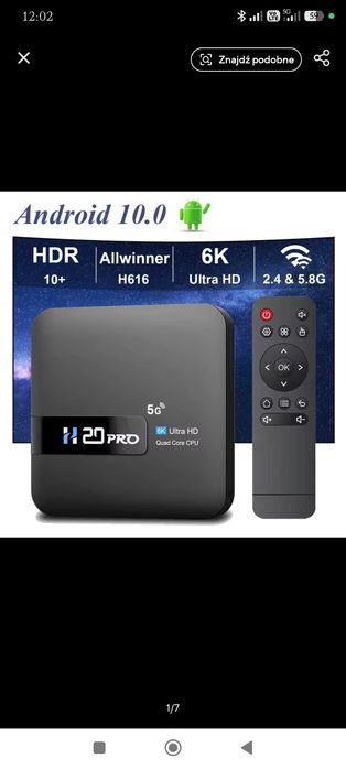 TV BOX H20 Android