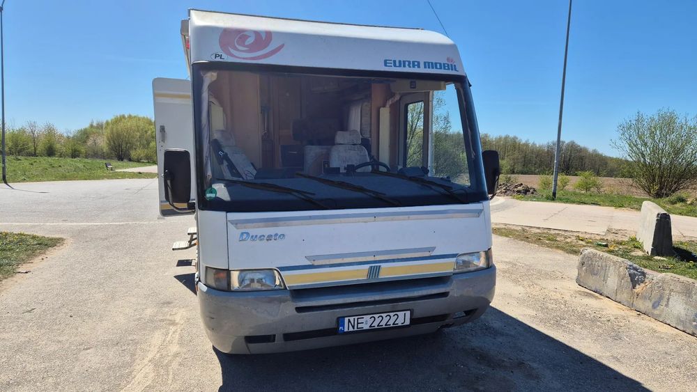 Eura Mobil 555  Integra Eura Mobil na Ducato bogato doposażony WAKACYJNA PROMOCJA !!!