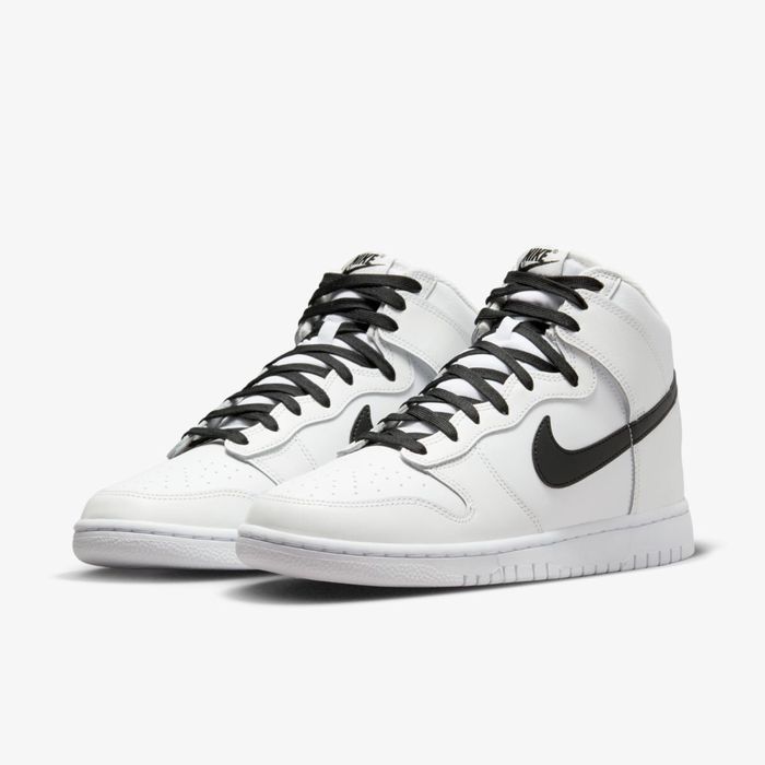 NIKE DUNK RETRO (39-40) 25-25.5см High кеды кроссовки мужские белые