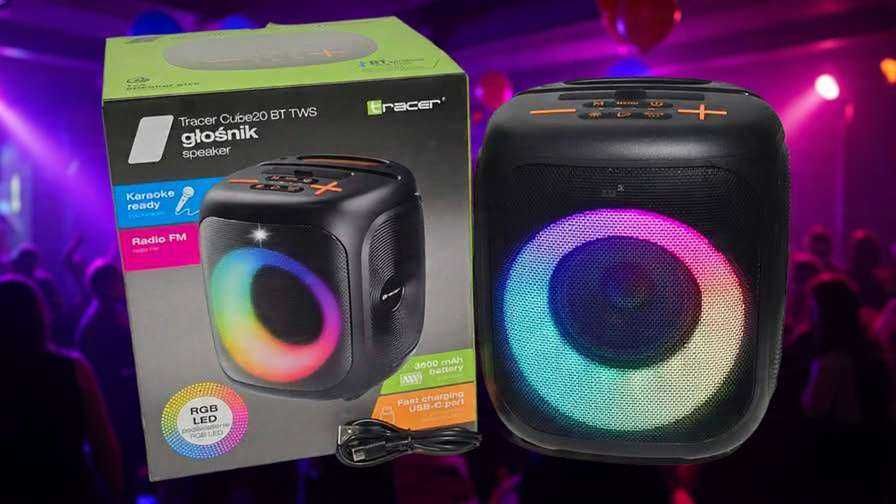 Głośnik przenośny Tracer TRAGLO47753 czarny 20 W