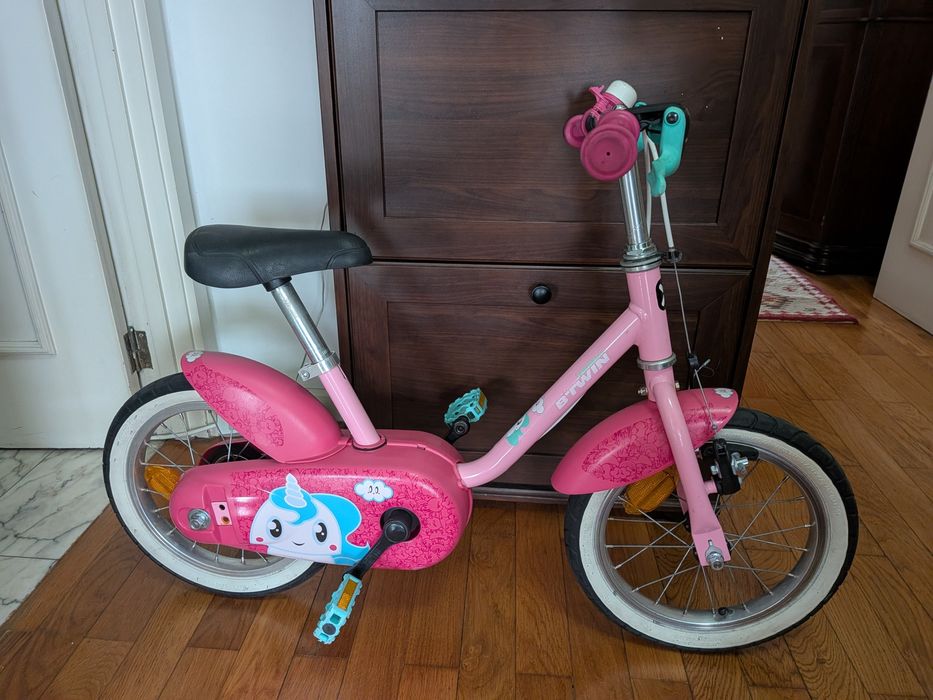 Bicicleta infantil menina Decathlon