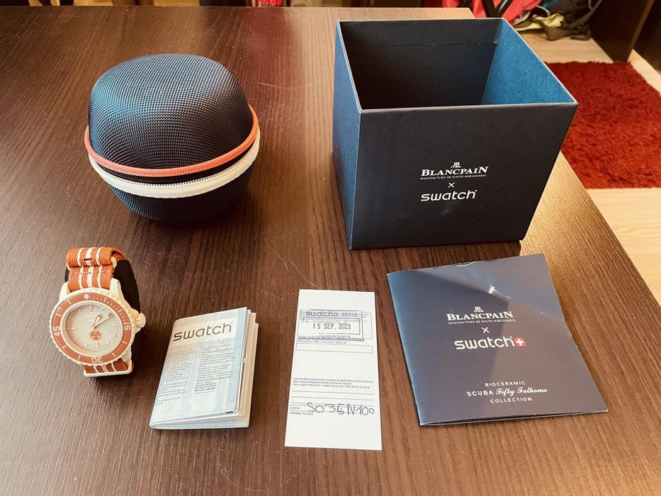 Najtaniej w sieci!  Blancpain x Swatch Scuba Fifty Fathoms Arctic Ocea