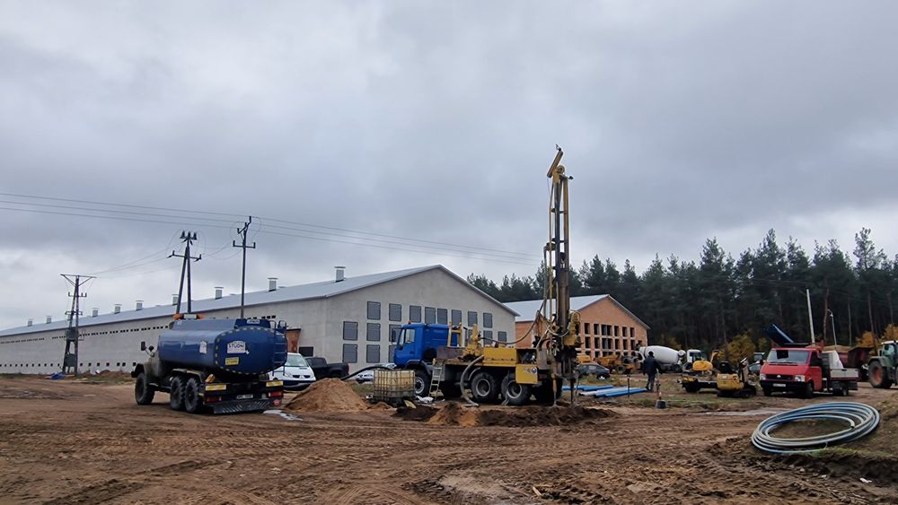 Wiercenie studni. odwierty pod pompe ciepła