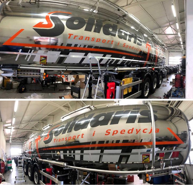 reklama na aucie, oklejanie samochodów, łodzi, jachtów, kamperów, tir