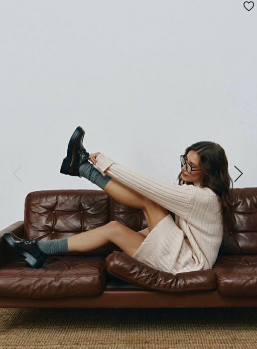 Сукня Solmar в широкий рубчик в кольорі beige