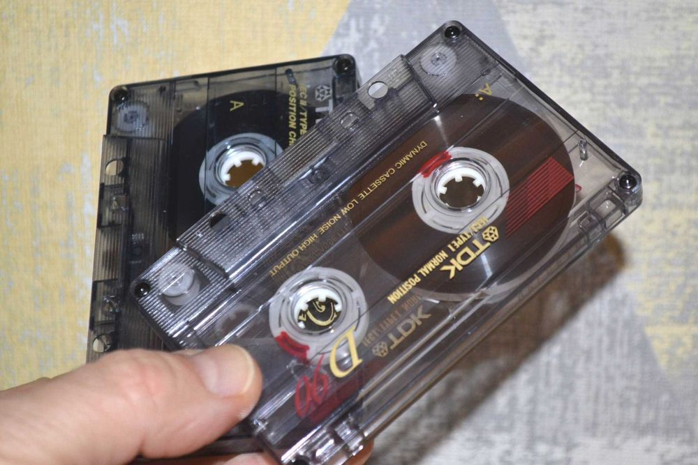 2szt. kasety magnetofonowe chrom CR TDK CDing2 60 i TDK D 90 kaseta