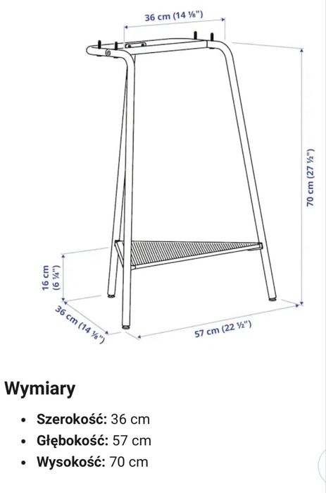 Koziol/stelaż pod blat, pólke