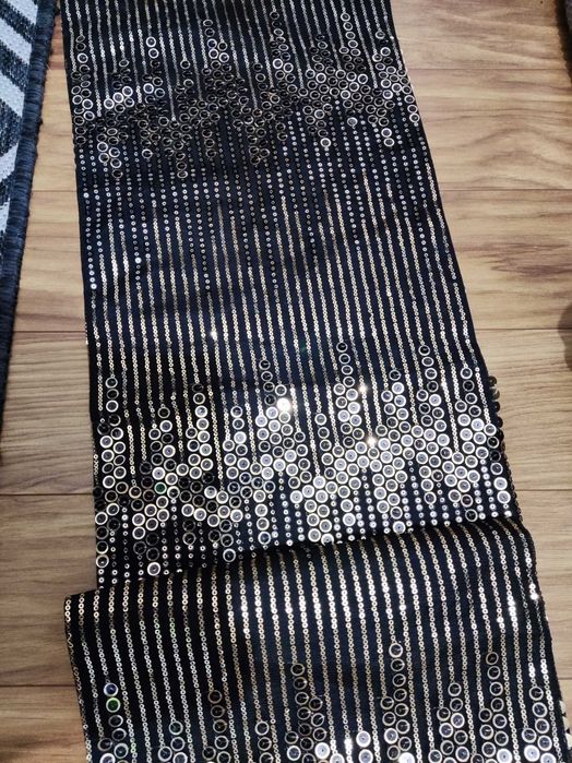 Bieżnik, 2 poszewki cekiny home&you Ravish