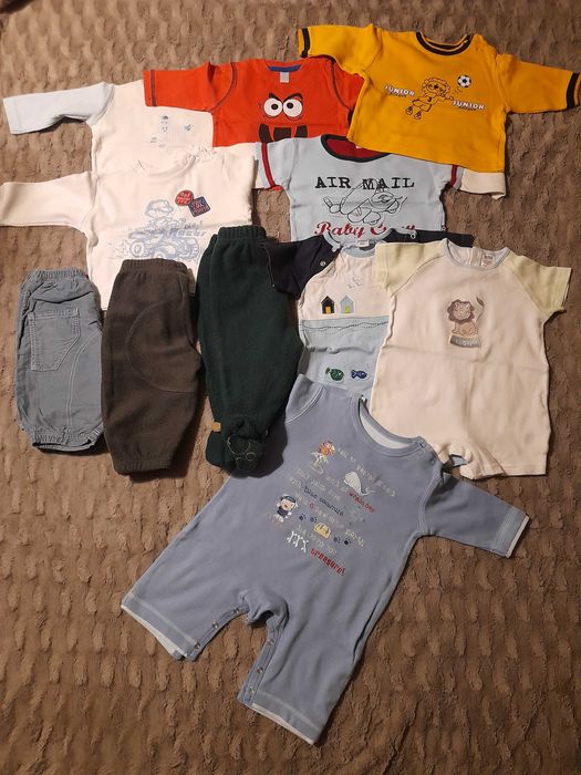 Ubranka dla niemowlaka 62-68 cm