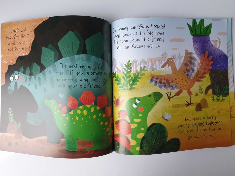 Пригоди динозавра Dinosaur Adventures Stegosaurus книга англійською