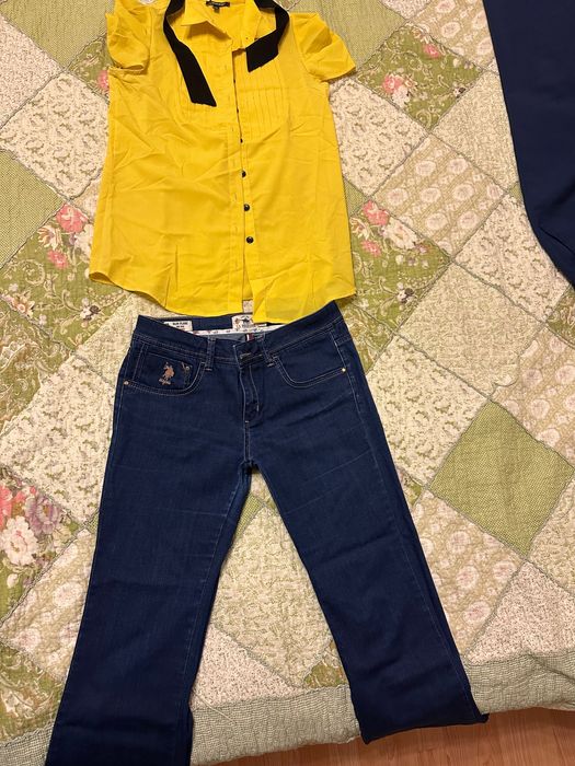 Класичні брюки Зара ,джинси  U.S.Polo