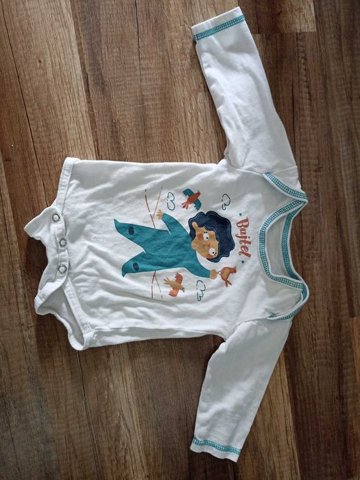 Jak Nowe polskie Body z długim rękawem "bajtel" Gryfnie 68